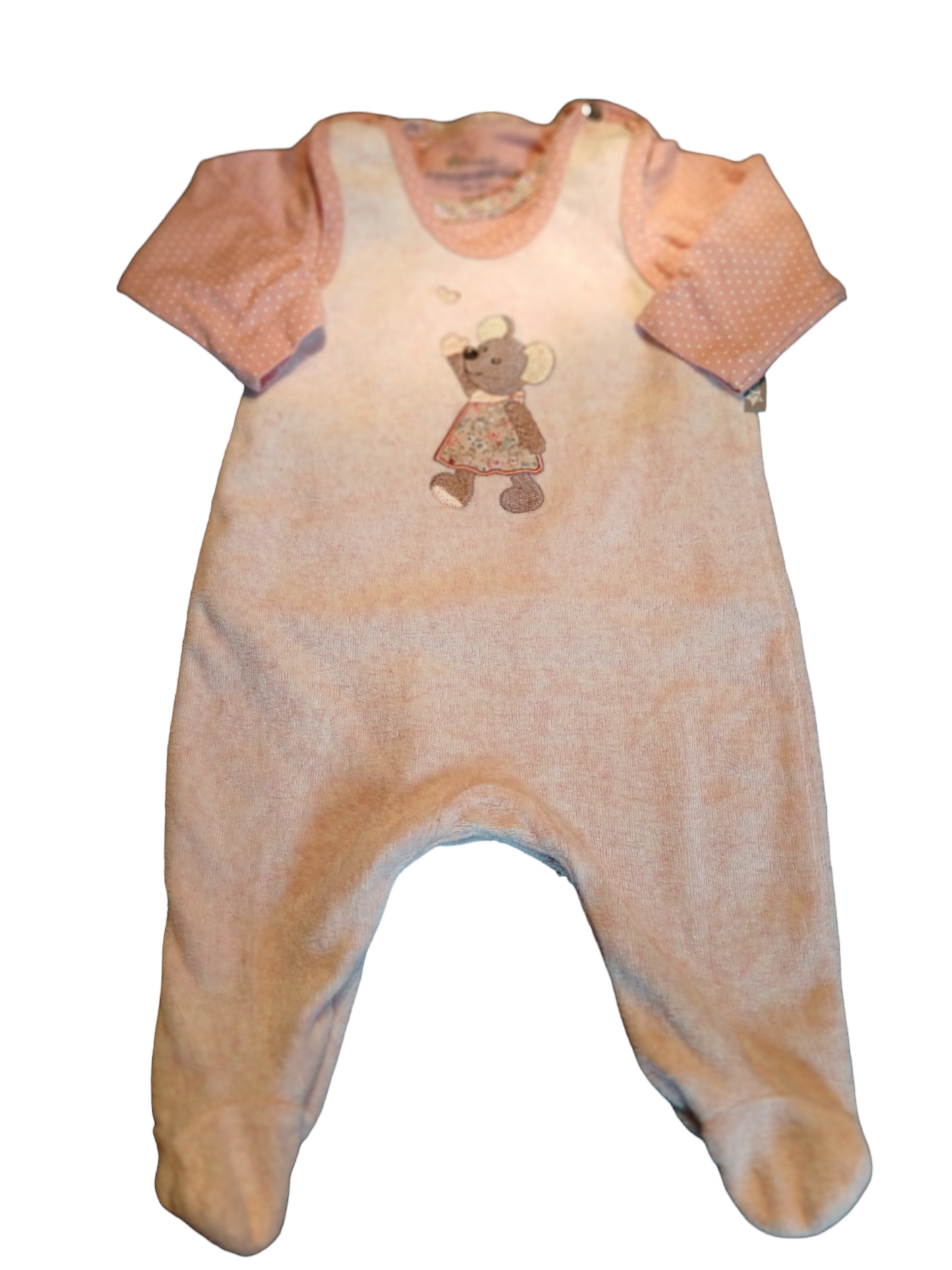 Sterntaler / Strampler mit Langarmshirt / 56