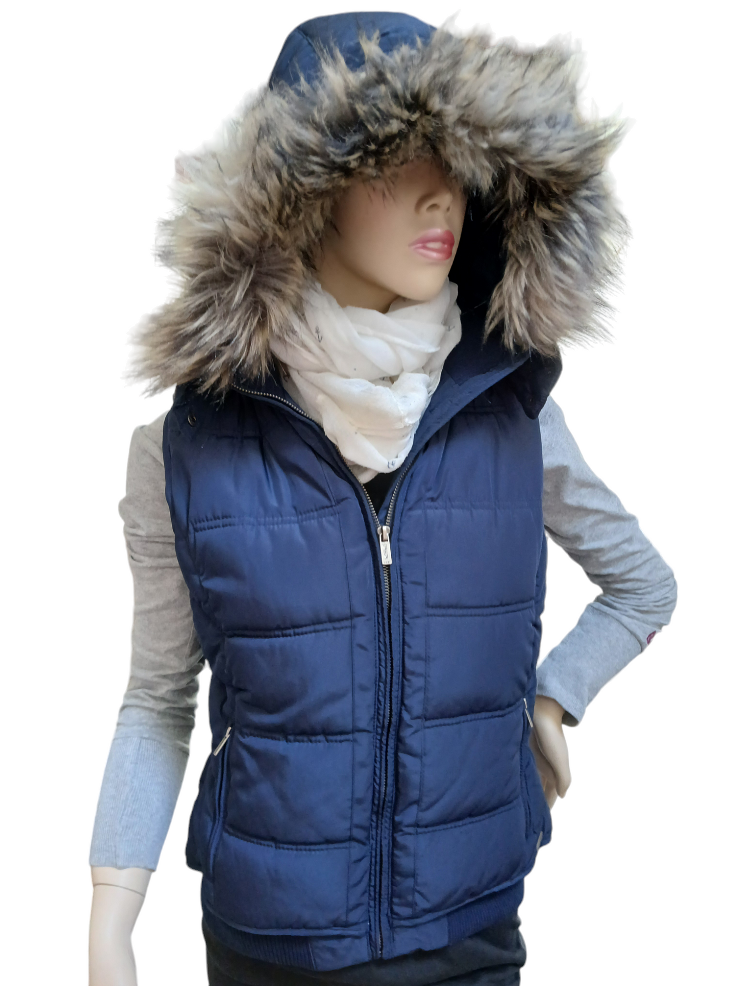 Zara / Daunenweste / L (44)