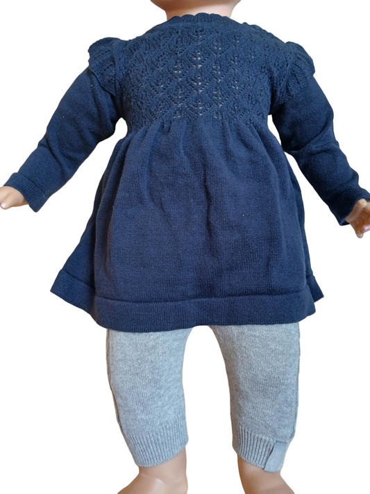 Sterntaler / Kleid mit Hose / 56