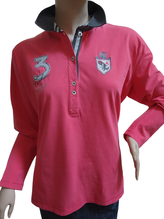 VIA/APPIA / Poloshirt (Langarmshirt) / 46